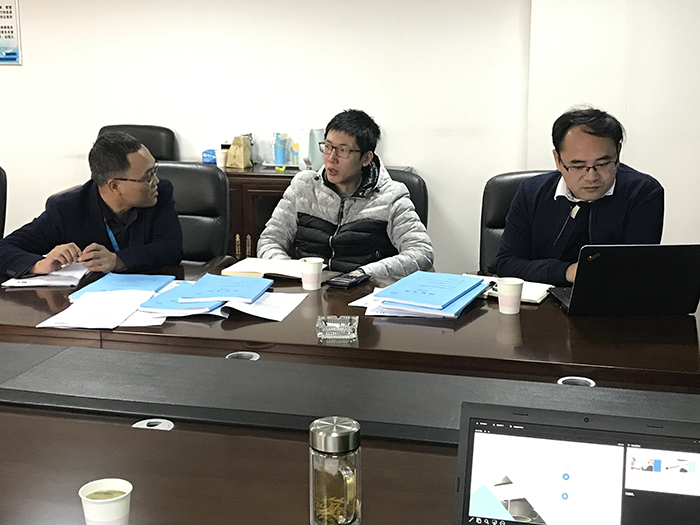 海建科院領(lǐng)導(dǎo)率團(tuán)蒞臨湖北云沛科技考察交流